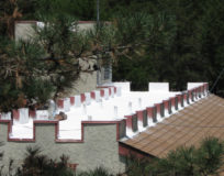 Fabric-Reinforced Roof